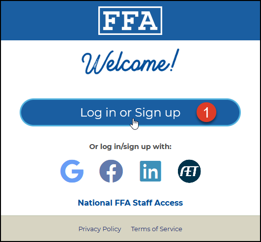 PH78 Sign-Up Interface